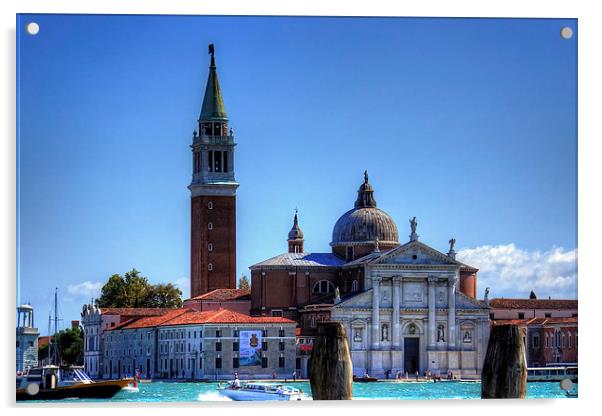 San Giorgio Maggiore Church Acrylic by Tom Gomez
