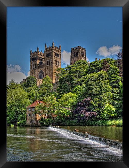 Durham Cathedral Framed Print by CHRIS ANDERSON