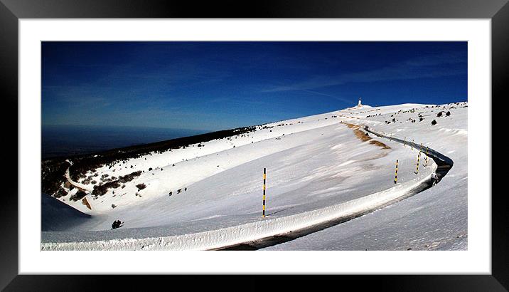 MONT VENTOUX, FRANCE Framed Mounted Print by Eamon Fitzpatrick