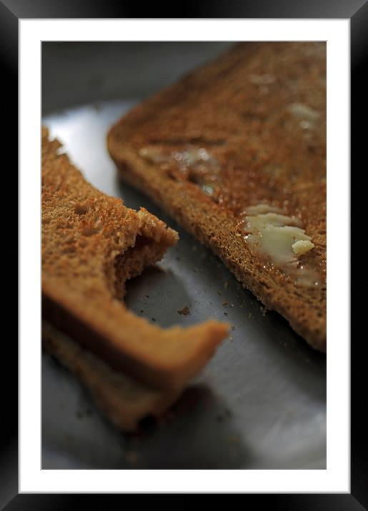 Bread and butter Framed Mounted Print by Ashish Agarwal