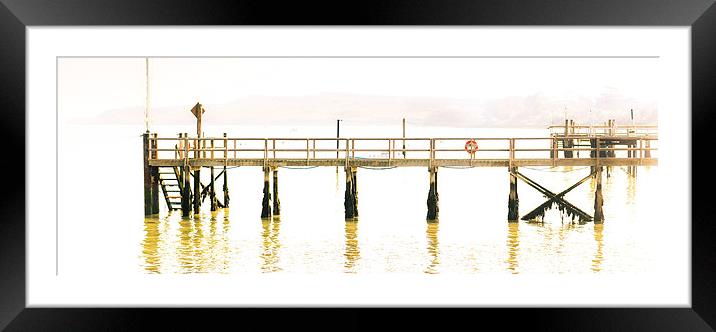 Dreaming of Piers... Framed Mounted Print by Ian Johnston  LRPS