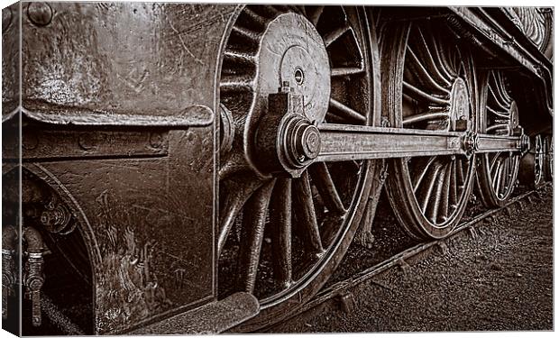 Wheels of time (8572) Canvas Print by Castleton Photographic