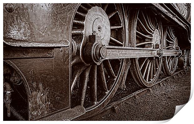 Wheels of time (8572) Print by Castleton Photographic