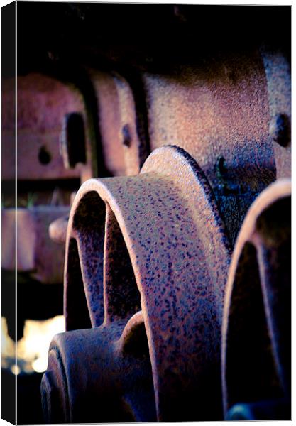 Coal Truck left to rust Canvas Print by Kelvin Futcher 2D Photography