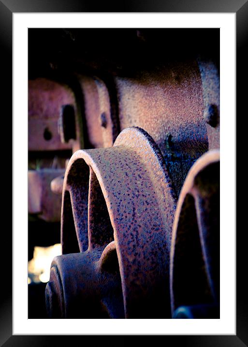 Coal Truck left to rust Framed Mounted Print by Kelvin Futcher 2D Photography