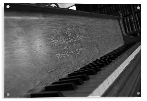 Piano Acrylic by Stuart Fox