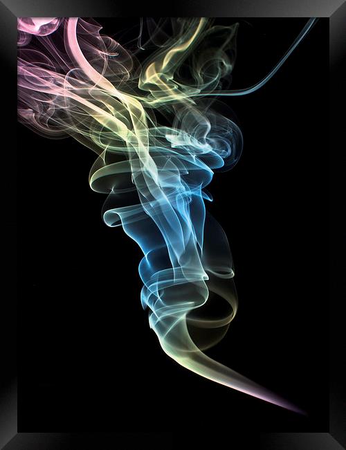 Smokey 1 Framed Print by Steve Purnell