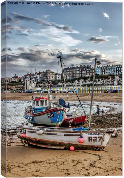 Broadstairs Harbour  Canvas Print by Thanet Photos