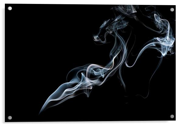 Smokey 6 Acrylic by Steve Purnell