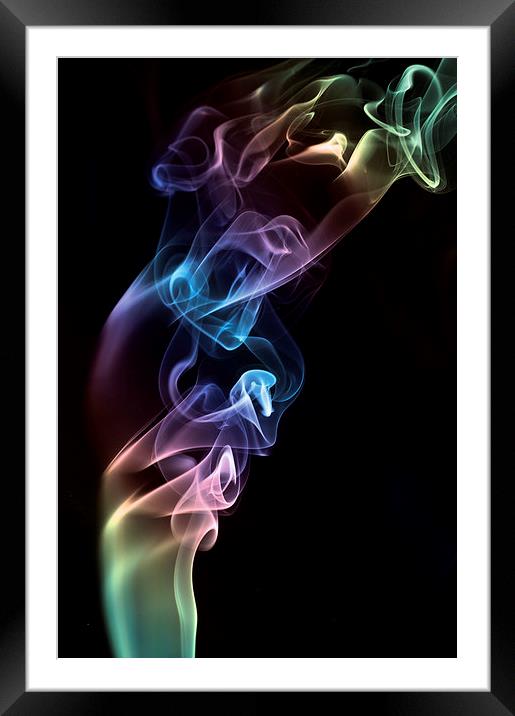 Smokey 7 Framed Mounted Print by Steve Purnell