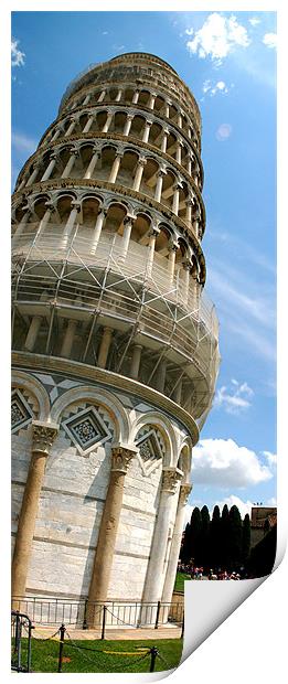 LEANING TOWER Print by Eamon Fitzpatrick
