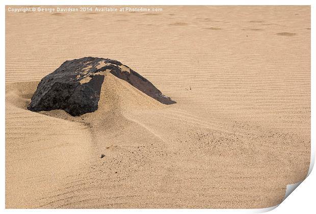 Sand Print by George Davidson