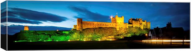 Bamburgh castle Canvas Print by Richard Armstrong