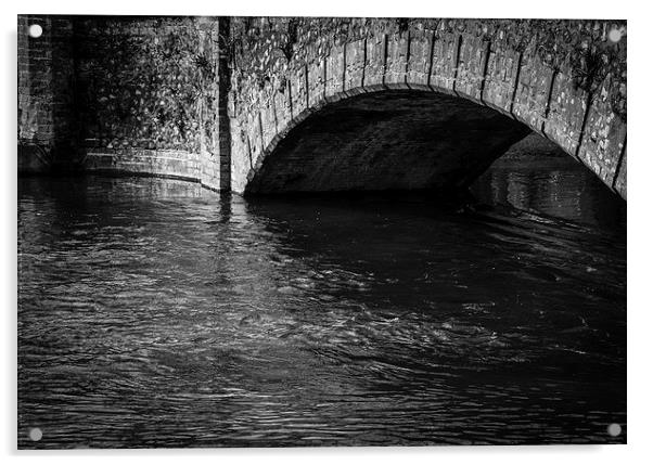 Under the Bridge Acrylic by matthew wakefield