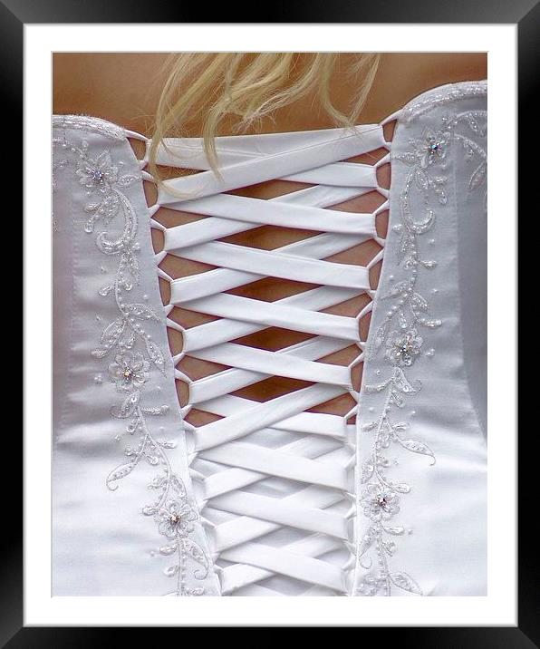 The Wedding Dress Framed Mounted Print by Brian  Raggatt
