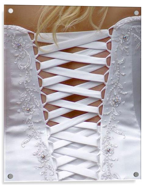 The Wedding Dress Acrylic by Brian  Raggatt