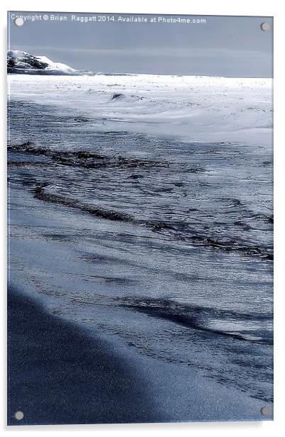 Island Beach - Negative Acrylic by Brian  Raggatt