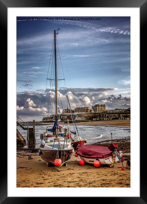 Harbour setting Framed Mounted Print by Thanet Photos
