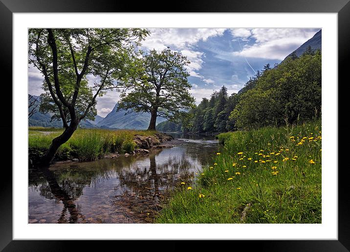 Buttermere Dubs Framed Mounted Print by Jason Connolly