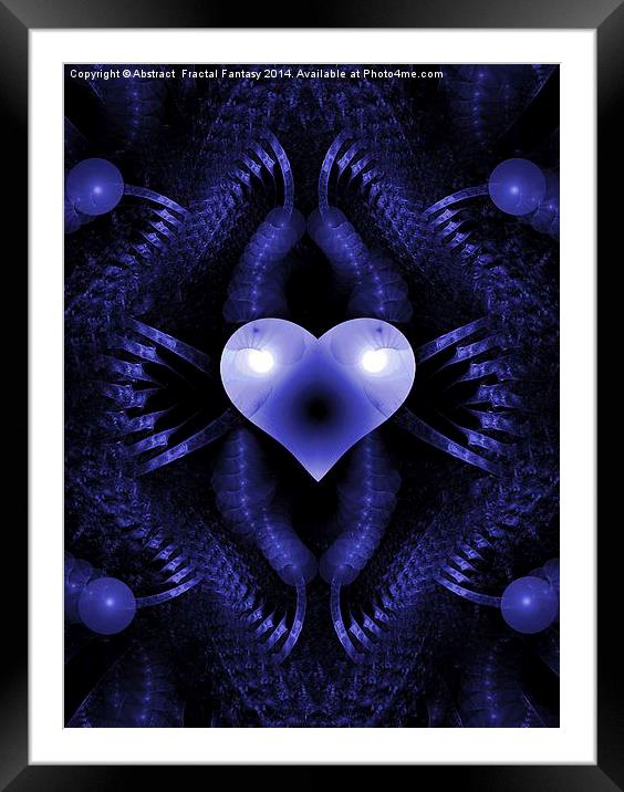 Two Wrongs Dont Make No Right Framed Mounted Print by Abstract  Fractal Fantasy