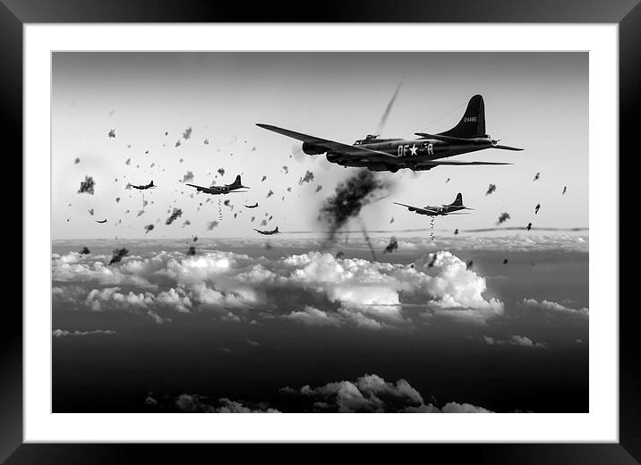 The day job black and white version Framed Mounted Print by Gary Eason