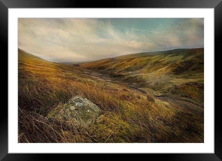 The Forest of Bowland Framed Mounted Print by Eddie John