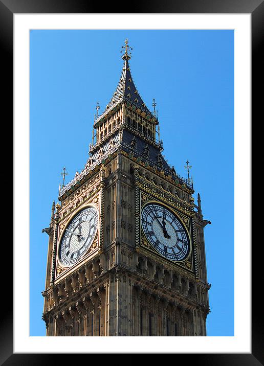 Big Ben Framed Mounted Print by Andy Readman