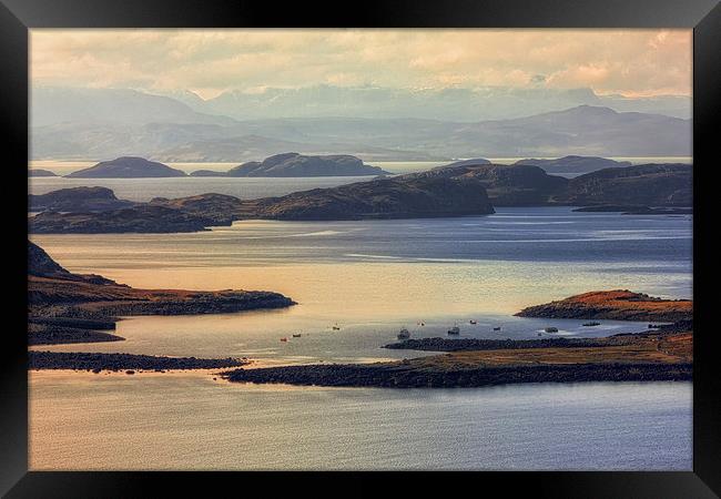 The Summer Isles Scotland Framed Print by Derek Beattie