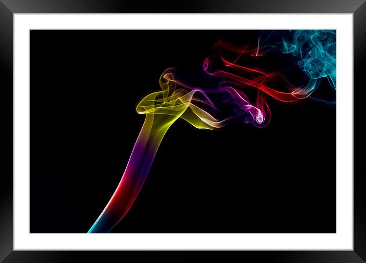 Smokey 10 Framed Mounted Print by Steve Purnell