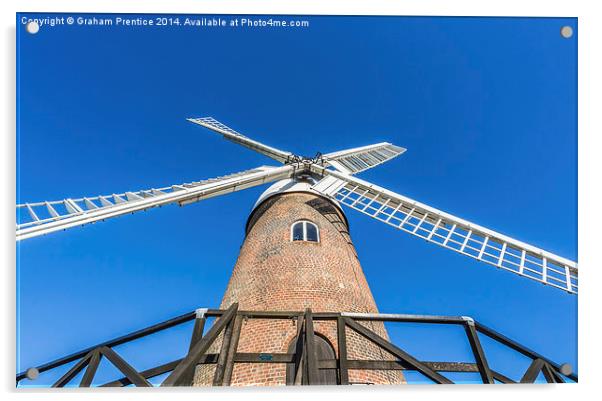 Wilton Windmill Acrylic by Graham Prentice