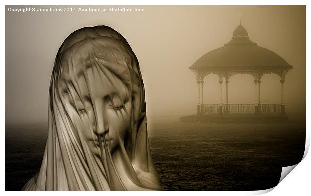 Lost in the Mist Print by andy harris
