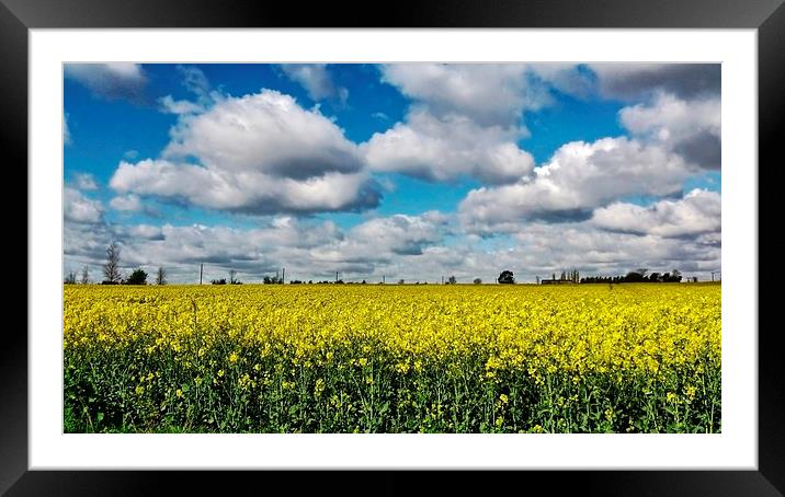 Stormy Sky Framed Mounted Print by Richard Cruttwell