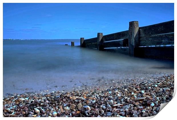 Allhallows Beach Print by Richard Cruttwell