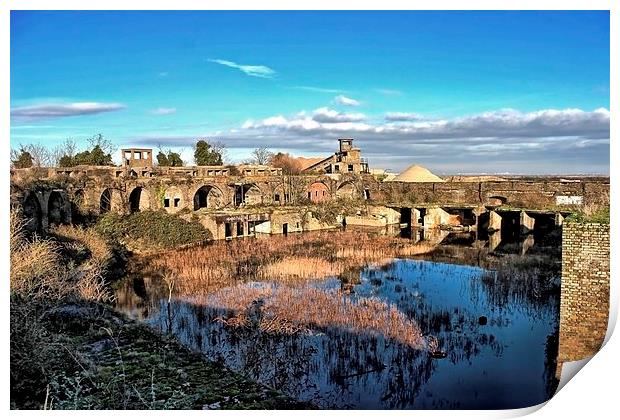 Cliffe Fort Print by Richard Cruttwell