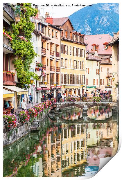 Annecy Print by Graham Prentice