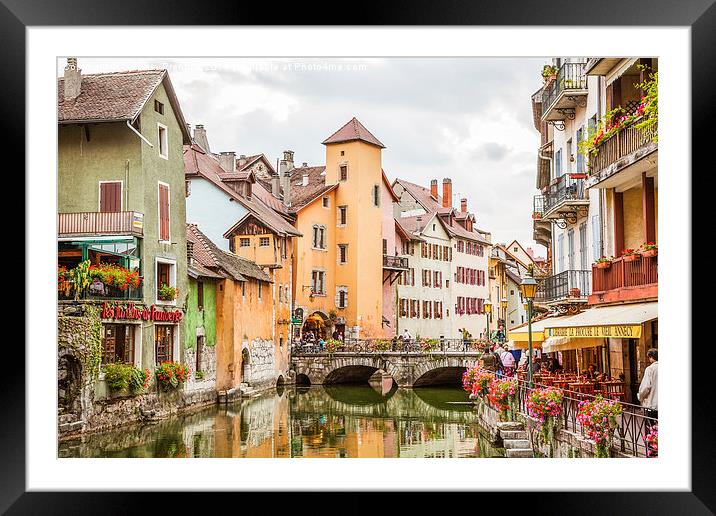 Annecy Framed Mounted Print by Graham Prentice