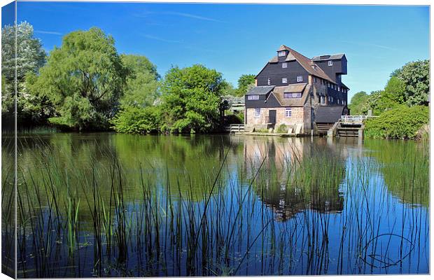 Houghton Mill Canvas Print by Andy Readman