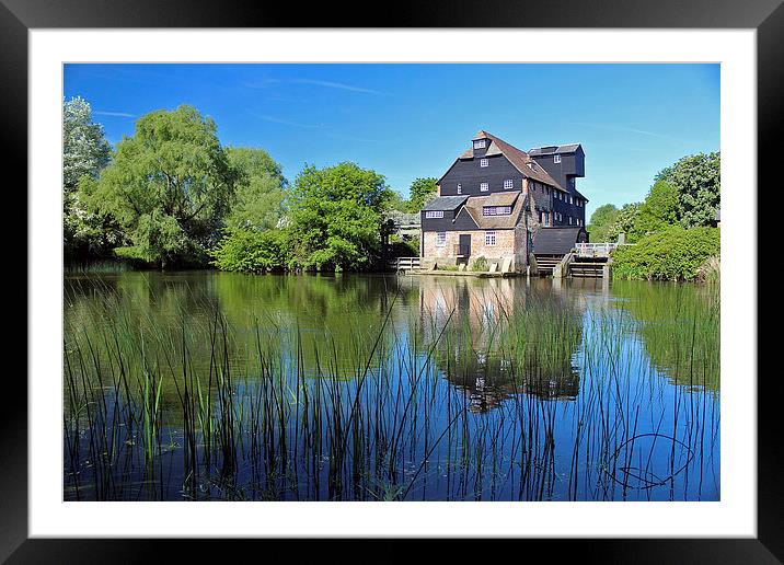 Houghton Mill Framed Mounted Print by Andy Readman