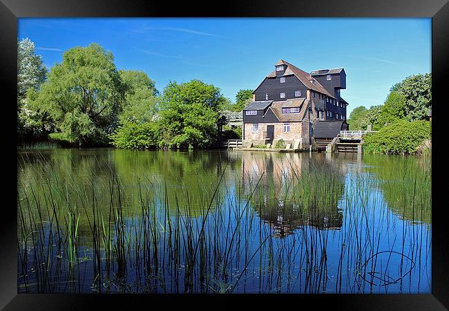 Houghton Mill Framed Print by Andy Readman