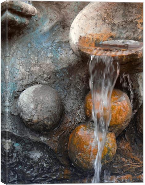 Water and Bullets Canvas Print by Ferenc Kalmar