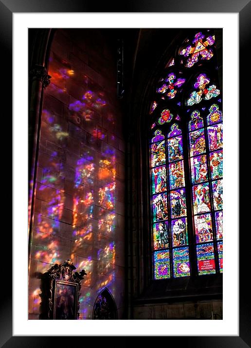 Inside St Vitas Cathedral Framed Mounted Print by Richard Cruttwell