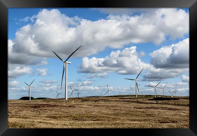 Whitelee Wind Farm Framed Print by Michael Moverley