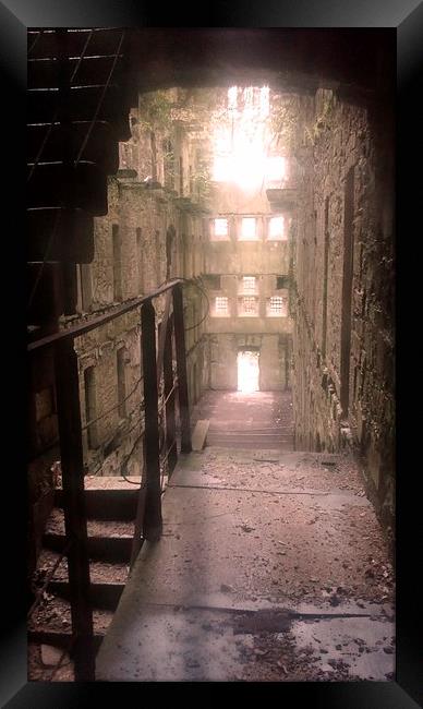 Bodmin Gaol, Missing Floors Framed Print by Lisa PB