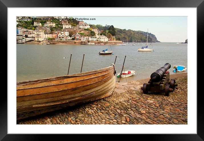 Guarding The River Dart Framed Mounted Print by Peter F Hunt