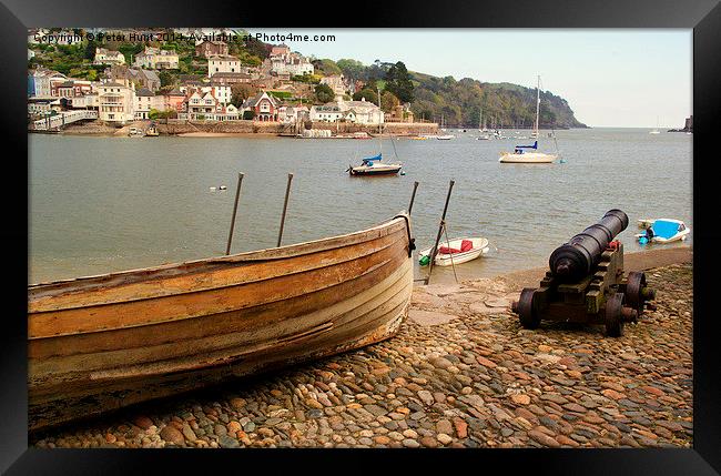Guarding The River Dart Framed Print by Peter F Hunt