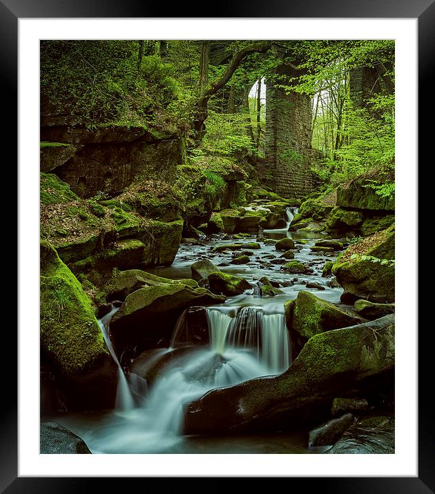 Healey Dell Framed Mounted Print by Steven Purcell