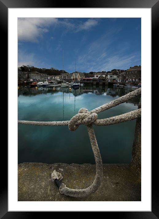 Padstow -  a different view Framed Mounted Print by Eddie John