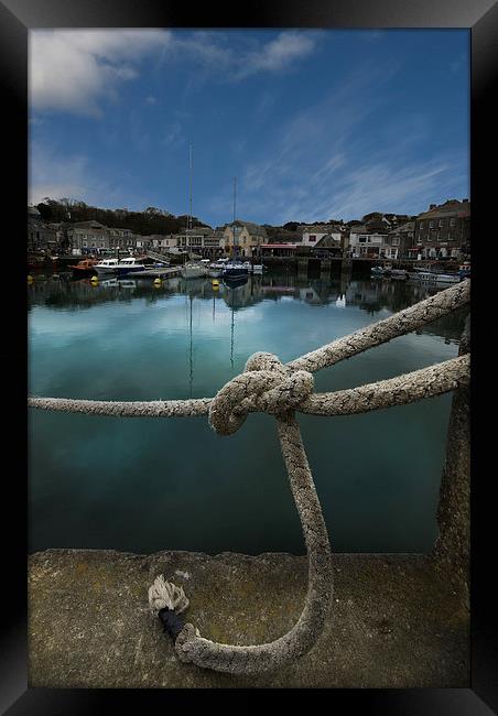 Padstow -  a different view Framed Print by Eddie John