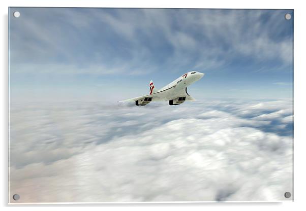 Concorde Legend Acrylic by J Biggadike