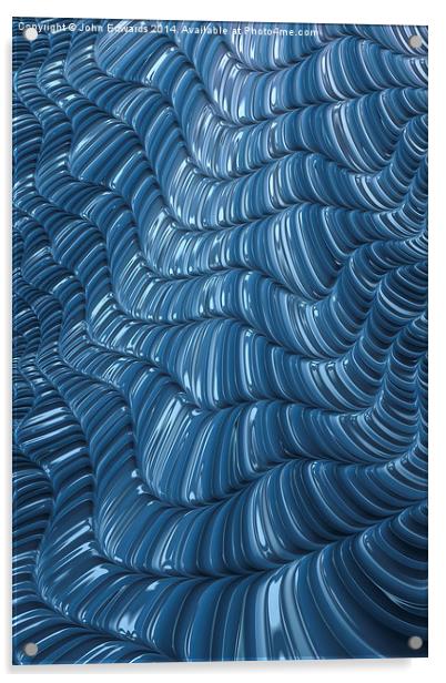 Visual Cortex Acrylic by John Edwards